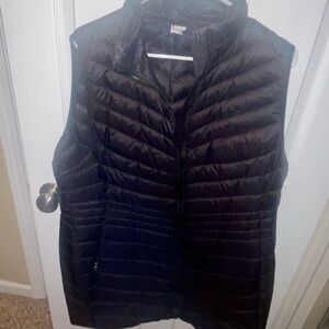 Lands' End Dark Puffer Vest